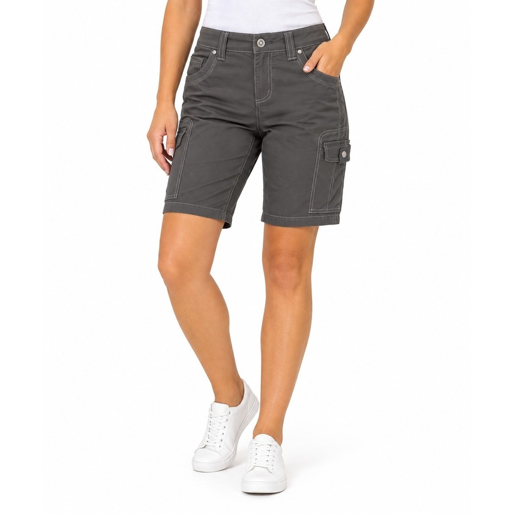 KÜHL Gray Cargo Shorts Womens Size 4 Outdoors Hiking Utility